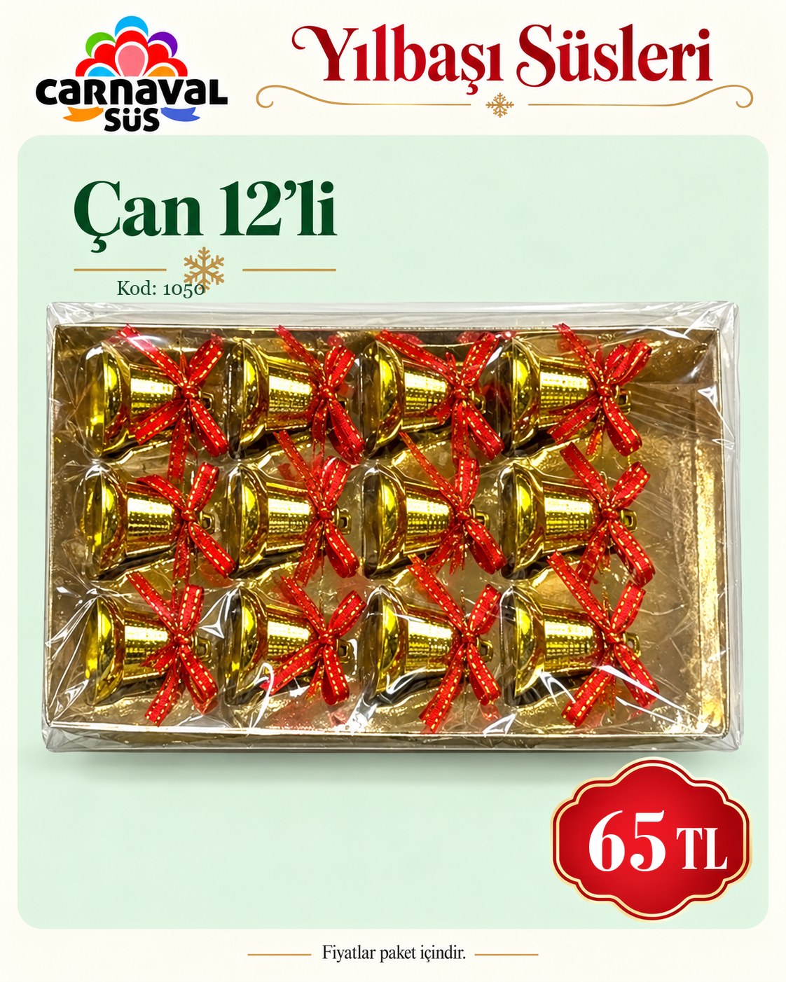 ÇAN 12 Lİ | Kod: 1050 | 65 TL